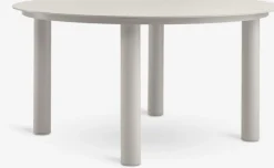 SURNADAL + GILJASURNADAL Ø150 table + 4 GILJA chaises beige