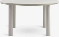 SURNADAL + INGSTRUPSURNADAL Ø150 table + 4 INGSTRUP chaises beige