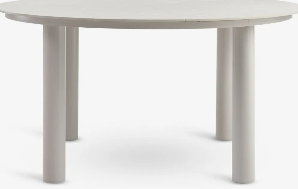 SURNADAL + MIDDAGSBERGETSURNADAL Ø150 table beige + 4 MIDDAGSBERGET chaises
