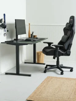 SVANEKEBureau à hauteur réglable SVANEKE 70x140 noir