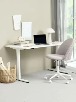 SVANEKEBureau à hauteur réglable SVANEKE 80x160 blanc