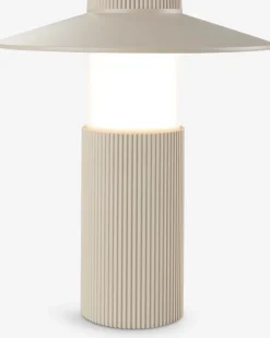 SVANELampe de table rechargeable SVANE Ø21xH25cm sable