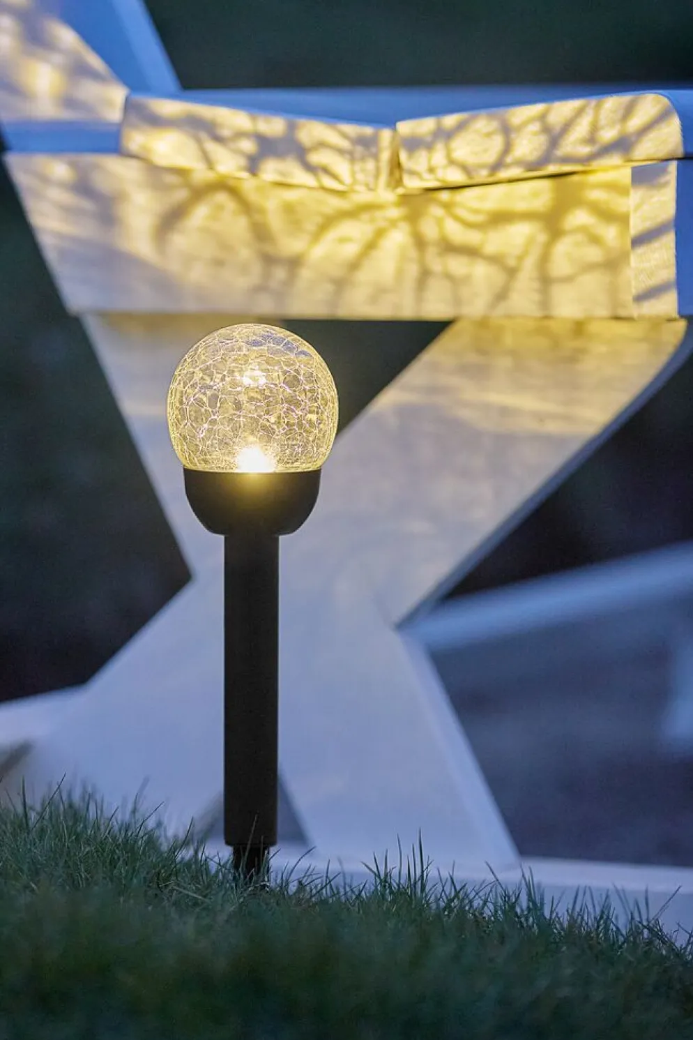 SVARTANDLampe solaire SVARTAND Ø8xH35 noir