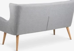 SVELVIKCanapé SVELVIK 2 places tissu gris clair/naturel