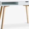 TAMHOLTBureau TAMHOLT 50x100 blanc/naturel