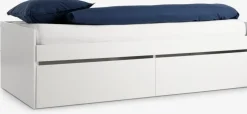 TANGBJERGLit a/rangement TANGBJERG 90/180x200 blanc