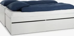 TANGBJERGLit a/rangement TANGBJERG 90/180x200 blanc
