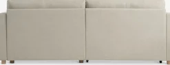 TEGLHUSECanapé convertible méridienne TEGLHUSE tissu beige