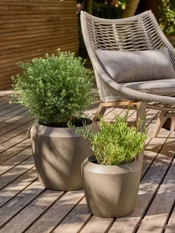 TEISTBac à fleurs TEIST Ø34/25 brun 2pcs/lot