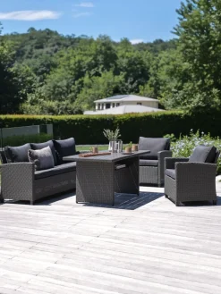 THISEEnsemble lounge THISE 5 personnes gris