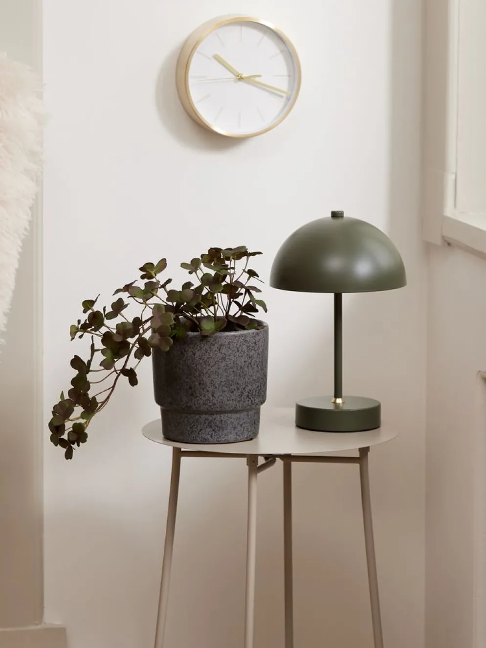 THORFINNCache-pot THORFINN Ø13xH13cm gris