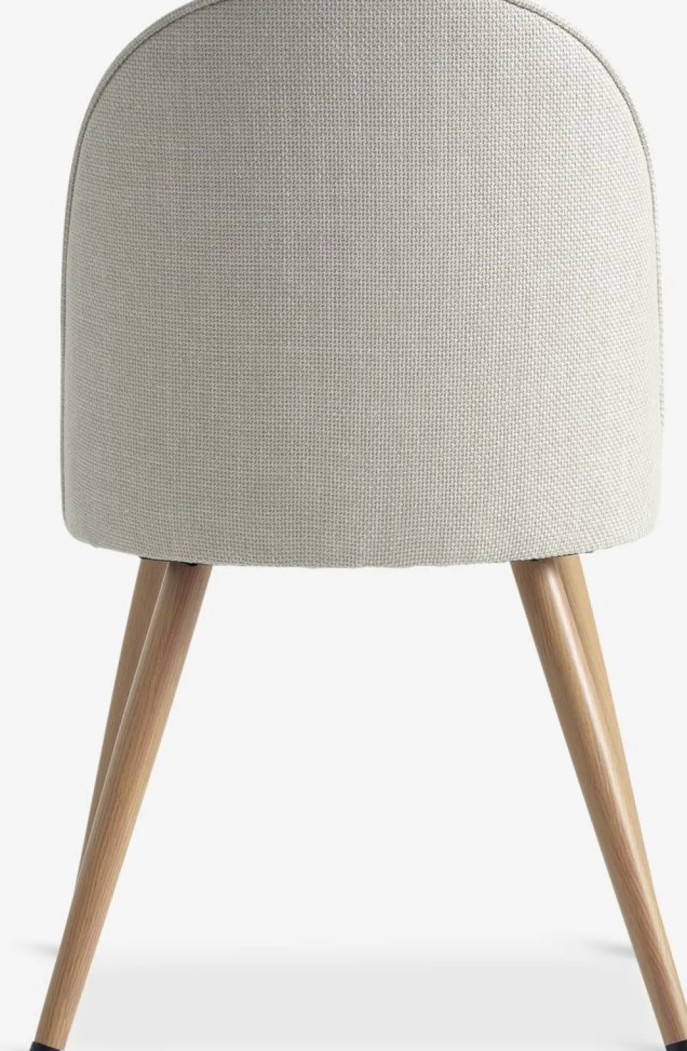 THORUPChaise THORUP tissu beige/coloris chêne naturel