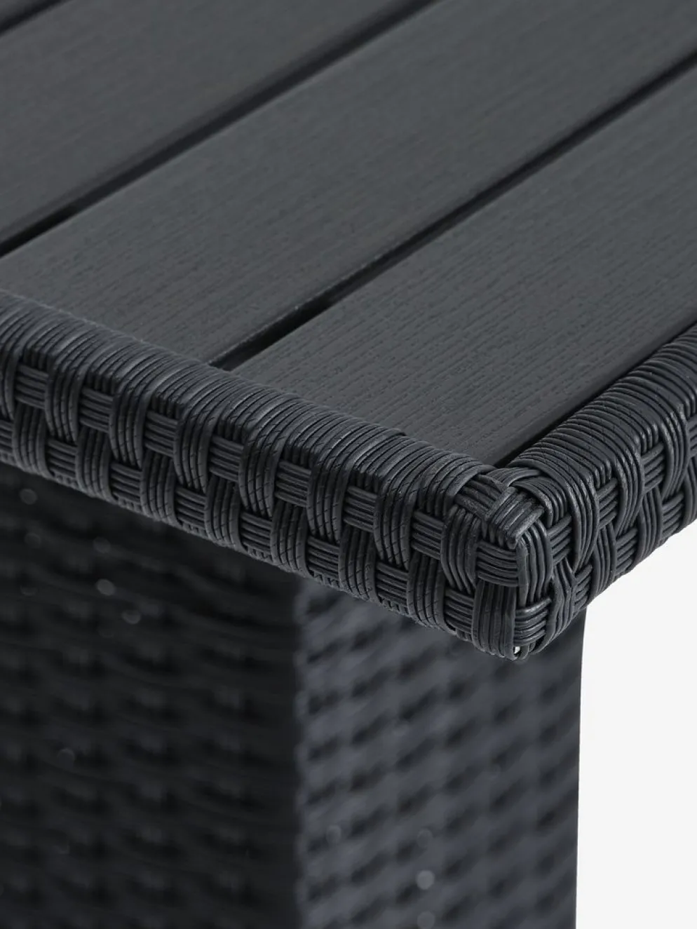 THY + AIDTTHY L60 table + 2 AIDT chaises noir