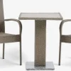 THY + GUDHJEMTHY L60 table + 2 GUDHJEM chaises naturel