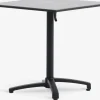 TIPMOSETable bistrot TIPMOSE l70xL70 gris