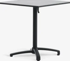 TIPMOSETable bistrot TIPMOSE l70xL70 gris