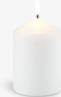 TORALFBougie pilier TORALF Ø7xH10cm blanc
