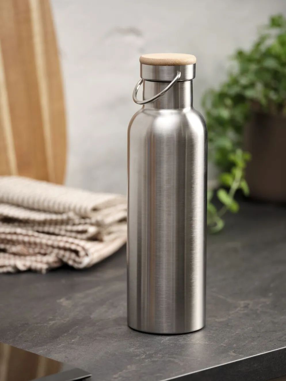 TORKILDGourde isotherme TORKILD 75cl acier