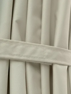 TRONDHEIMParasol déporté TRONDHEIM Ø300 blanc cassé