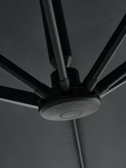 TRONDHEIMParasol déporté TRONDHEIM Ø300 gris