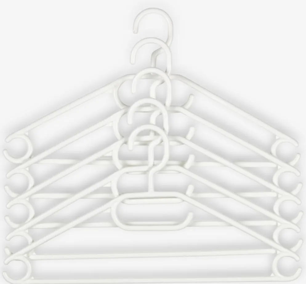 TRYGVECintres TRYGVE blanc 5pcs/pqt