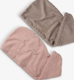 TUNADALTurban pour cheveux TUNADAL 2pcs sable/rose