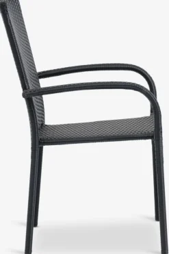 TYDAL + GUDHJEMTYDAL L208/272 table + 4 GUDHJEM chaises noir