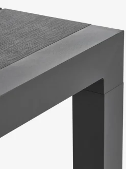 TYDAL + HEMSEDALTYDAL L208/272 table + 4 HEMSEDAL chaises noir