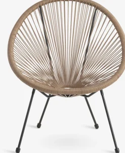 UBBERUPFauteuil lounge d'extérieur UBBERUP naturel