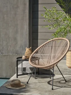 UBBERUPFauteuil lounge d'extérieur UBBERUP naturel