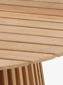 UDBYNEDER + VESTERHAVETUDBYNEDER Ø120 table + 4 VESTERHAVET chaises teck