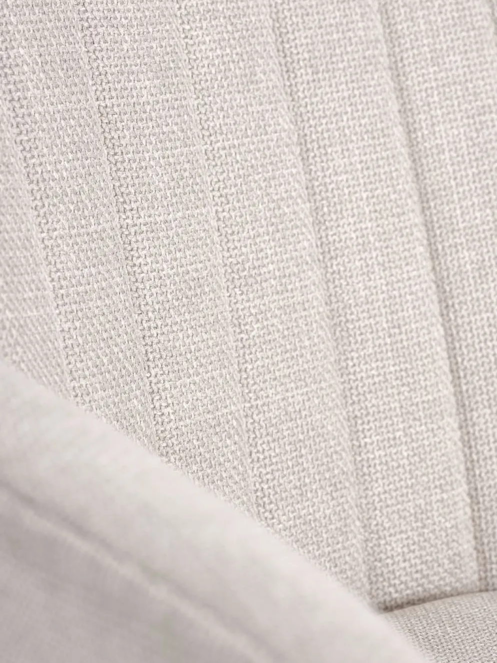 UDSBJERGFauteuil UDSBJERG tissu beige/chêne