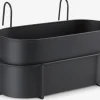 UGLEBalconnière UGLE l23xL37xH22 noir