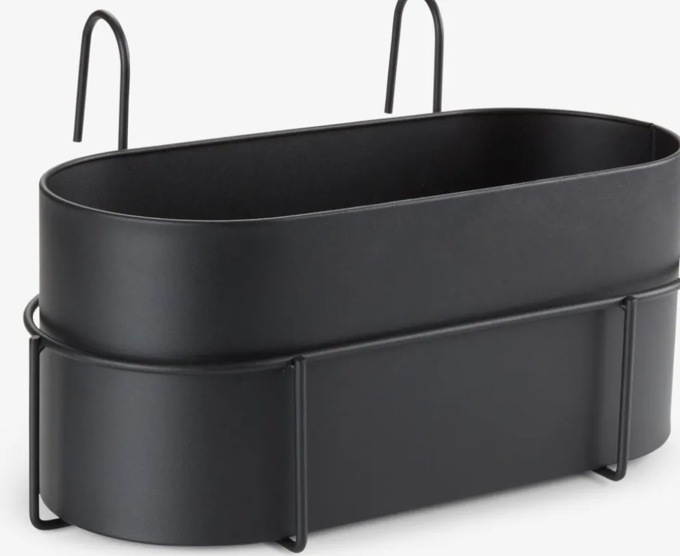 UGLEBalconnière UGLE l23xL37xH22 noir