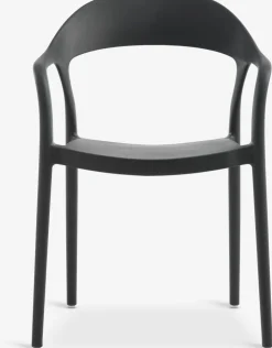 ULBJERG + NANNESTADULBJERG L214/297 table eucalyptus + 4 NANNESTAD chaise