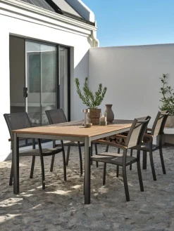 ULBJERGTable de jardin ULBJERG l99xl214/297 eucalyptus