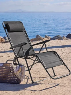 ULFBORGChaise relax ULFBORG noir