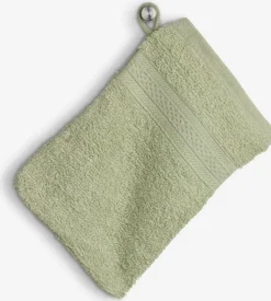 UPPSALAGant de toilette UPPSALA 14x20 vert clair