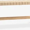 VADEHAVETBanc VADEHAVET avec étagère chêne naturel/naturel