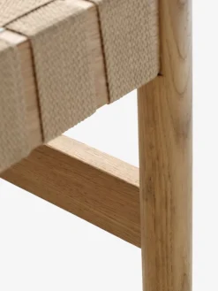 VADEHAVETBanquette VADEHAVET 189x67 tissu naturel/chêne naturel
