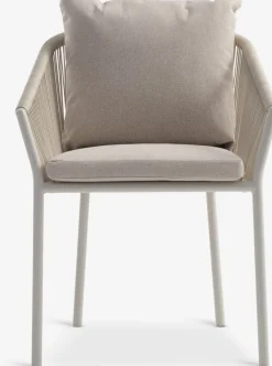 VAMDRUP + GILJAVAMDRUP Ø70 table + 2 GILJA chaises beige