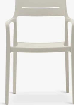 VAMDRUP + INGSTRUPVAMDRUP Ø70 table + 2 INGSTRUP chaises beige