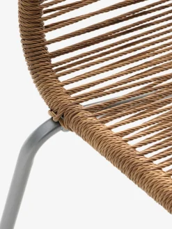 VAMDRUP + MIDDAGSBERGETVAMDRUP Ø70 table beige + 2 MIDDAGSBERGET chaises naturel