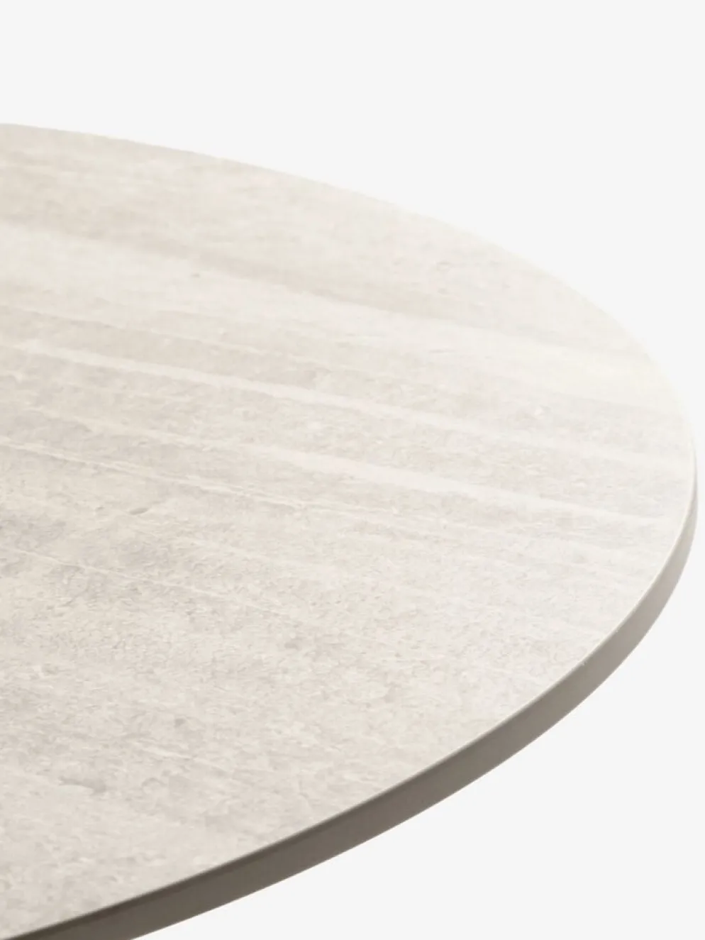 VAMDRUP + MIDDAGSBERGETVAMDRUP Ø70 table beige + 2 MIDDAGSBERGET chaises naturel