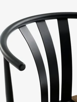VAMDRUP + TAGMARKVAMDRUP Ø120 table gris + 4 TAGMARK chaises noir