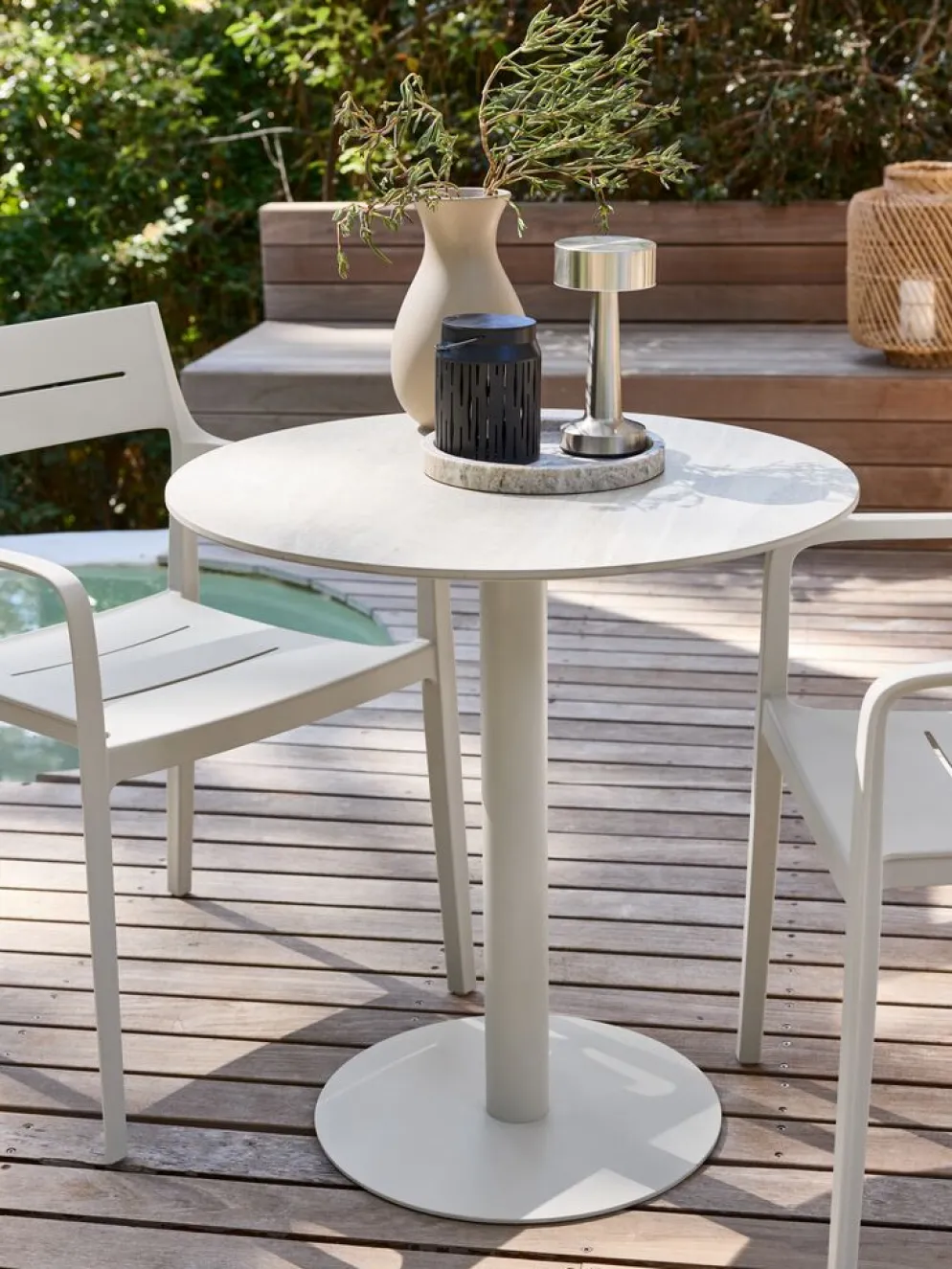 VAMDRUPTable bistrot VAMDRUP Ø70 beige