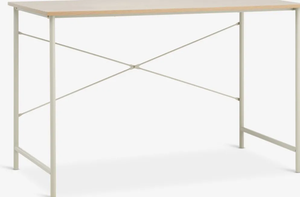 VANDBORGBureau VANDBORG 60x120 coloris chêne naturel/beige