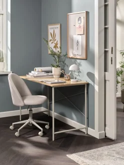 VANDBORGBureau VANDBORG 60x120 coloris chêne naturel/beige