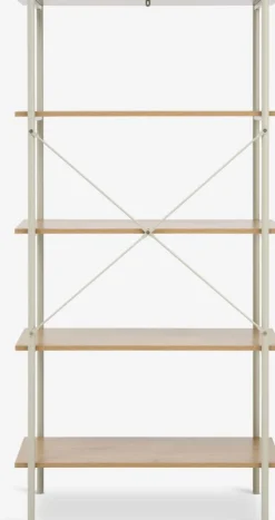 VANDBORGÉtagère VANDBORG 5 tablettes coloris chêne naturel/beige