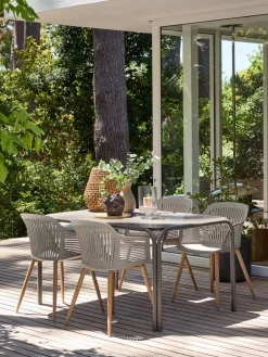 VANTOREChaise de jardin VANTORE sable foncé